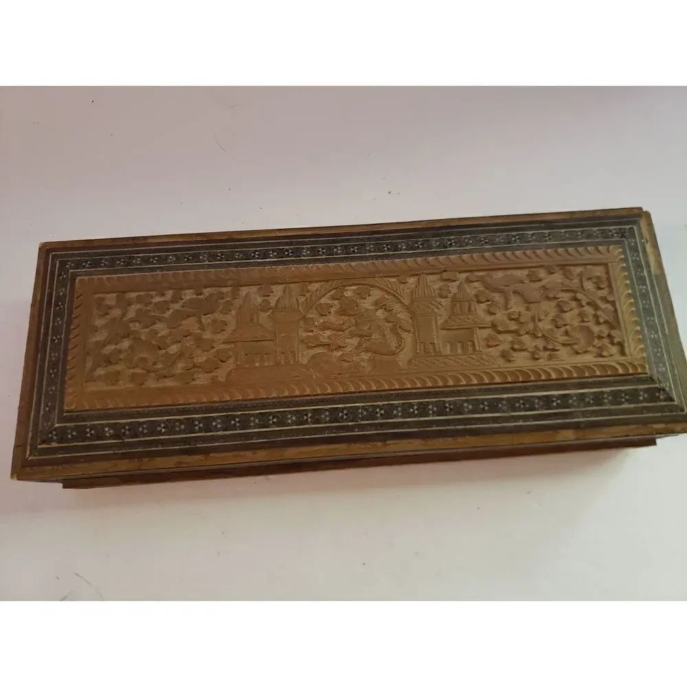 Wooden Inlay Box - Picture 2 of 15